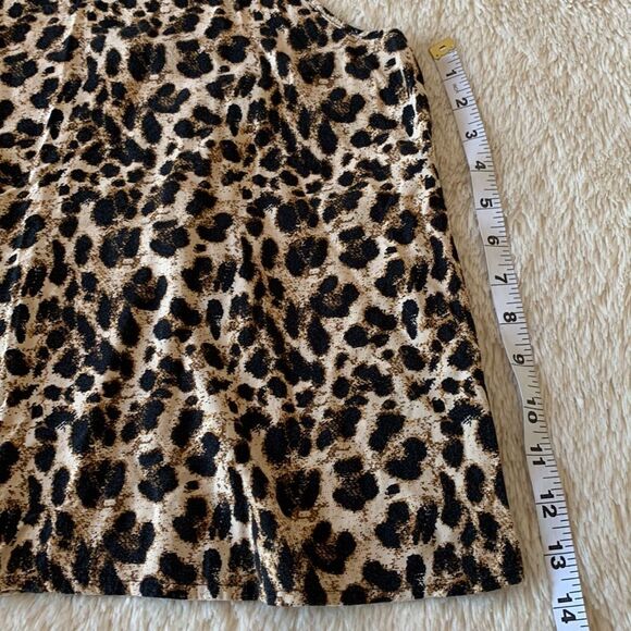 Esmara by Heidi Klimt cheetah print black top - Picture 15 of 16